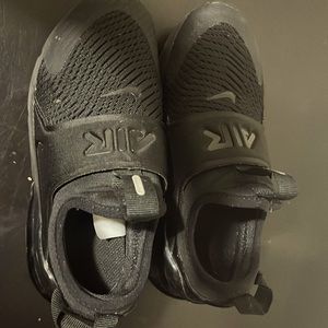 Boys Nike Air Black Shoes